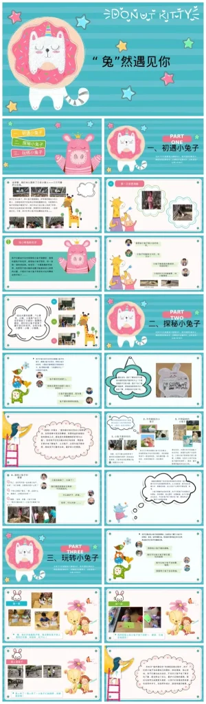 幼儿园主题活动《“兔”然遇见你》资源包（含PDF/PPT/ZIP）