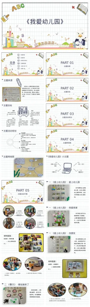 幼儿园小班《我爱幼儿园》PPT课件与PDF资料下载包